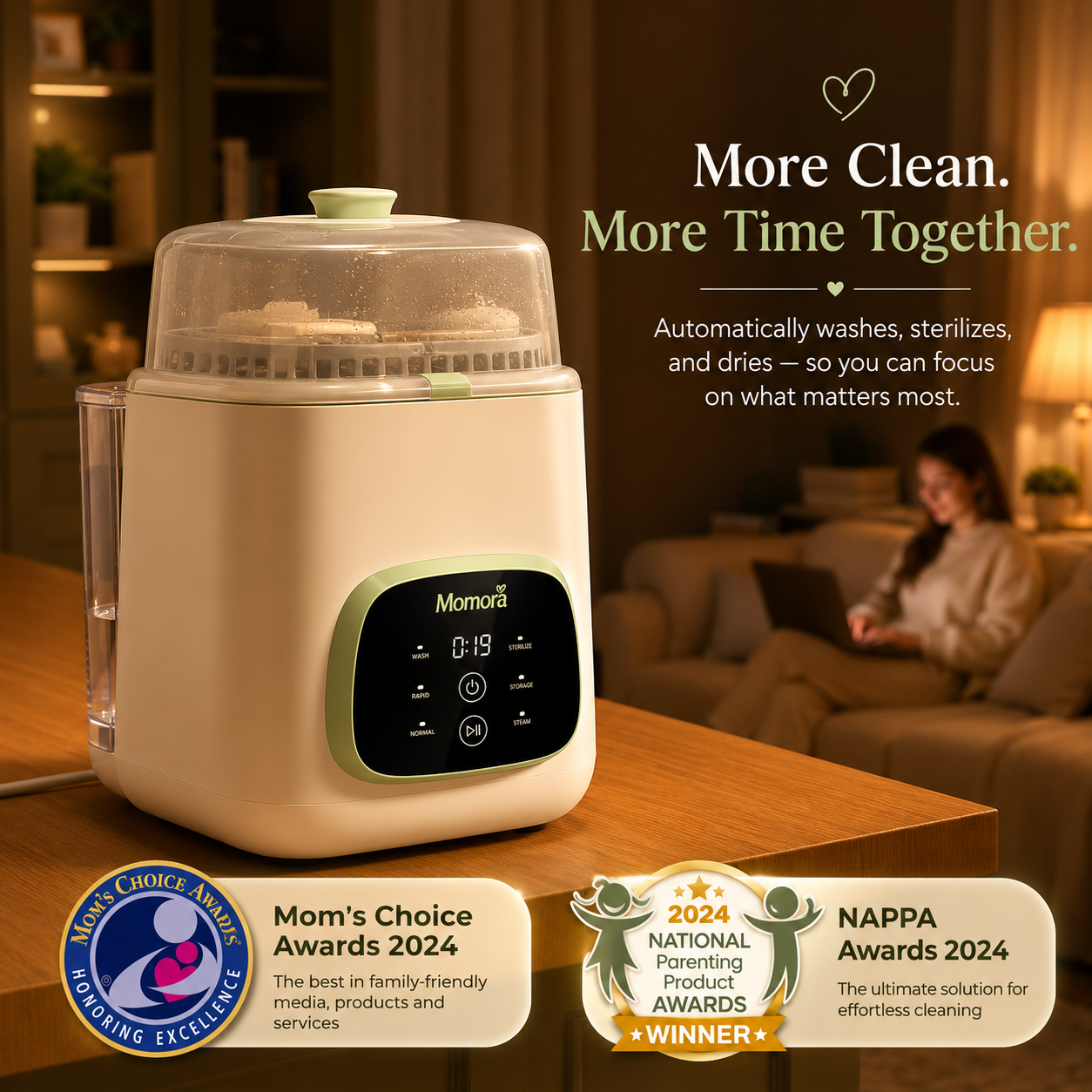 Momora™ CleanNest Station